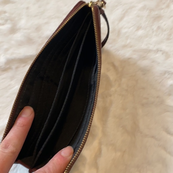 Coach leather wristlet - Picture 5 of 6
